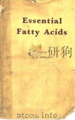 ESSENTIAL FATTY ACIDS PDF电子版封面 H·M·SINGLAIR