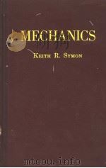 MECHANICS PDF电子版封面 KEITH R.SYMON