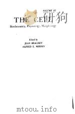 THE CELL VOLUME III PDF电子版封面 JEAN BRACHET