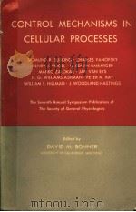 IN CELLULAR PROCESSES PDF电子版封面 DAVID M·BONNER