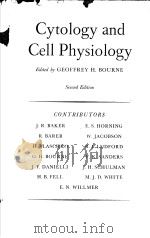 CYTOLOGY AND CELL PHYSIOLOGY PDF电子版封面 J·R·BAKER