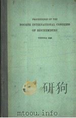 PROCEEDINGS OF THE FOURTH INTERNATIONAL CONGRESS OF BIOCHEMISTRY VOLUME Ⅶ PDF电子版封面 E.BRODA AND W.FRISCH-NIGGEMEYE