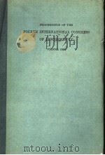 PROCEEDINGS OF THE FOURTH INTERNATIONAL CONGRESS OF BIOCHEMISTRY VOLUME Ⅰ（ PDF版）