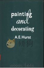 PAINTING AND DECORATING PDF电子版封面 A.E.HURST