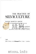 THE PRACTICE OF SILVICULTURE（ PDF版）