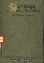 ELEMENTS OF CONSERVATION PDF电子版封面 GARRARD HARRIS