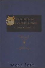 THE NATURE OF THE CHEMICAL BOND AND THE STRUCTURE OF MOLECULES AND CRYSTALS:AN INTRODUCTION TO MODER PDF电子版封面 LINUS PAULING