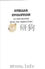 STELLAR EVOLUTION（ PDF版）