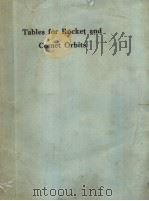 TABLES FOR ROCKET AND COMET ORBITS（ PDF版）