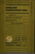 ENGLISH PRONUNCIATION PDF电子版封面 CHARLES C·FRICS