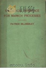 STATISTICAL INFERENCE FOR MARKOV PROCESSES PDF电子版封面 PATRICK BILLINGSLEY