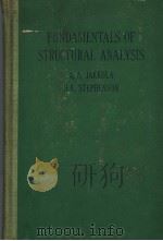 FUNDAMENTALS OF STRUCTURAL ANALYSIS PDF电子版封面 A·A·JAKKULA