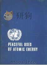 PROCEEDINGS OF THE SECOND UNITED NATIONS INTERNATIONAL CONFERENCE ON THE PEACEFUL USES OF ATOMIC ENE PDF电子版封面