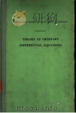 THEORY OF ORDINARY DIFFERENTIAL EQUATIONS PDF电子版封面 EARL A·CODDINGTON