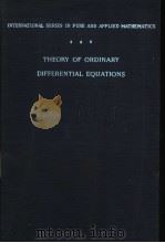 THEORY OF ORDINARY DEFFRENTIAL EQUATIONS PDF电子版封面 EARL A·CODDINGTON