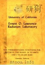 THE DETERMINATION OF SULFUR IN BERYLLIUM OXIDE AND SINTERED BERYLLIUM OXIDE FUEL ELEMENTS PDF电子版封面 O·LAWRENCE