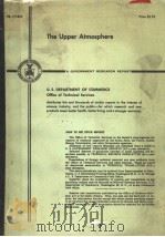 THE UPPER ATMOSPHERE PDF电子版封面 P.J.NAWROCKI K.WATANABE