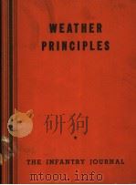 WEATHER PRINCIPLES PDF电子版封面