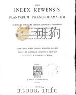 INDEX KEWENSIS PLANTARUM PHANEROGAMARUM NOMINA ET SYNONYMA OMNIUM GENERUM ET SPECIERUM A LINNAEO USQ（ PDF版）