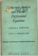 NUMERICAL ANALYSIS AND PARTIAL DIFERENTIAL EQUATIONS PDF电子版封面 GEORGE E·FORSYTHE