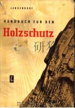 HANDBUCH FUR DEN HOLZSCHUTZ PDF电子版封面