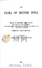 THE FLORA OF BRITISH INDIA VOLUME III PDF电子版封面 J·D·HOOKER