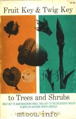 FRUIT KEY AND TWIG KEY PDF电子版封面 M·HARLOW