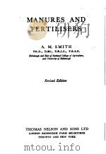 MANURES AND FERTILISERS（ PDF版）