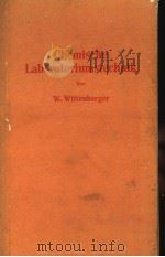 CHEMISCHE LABORATORIUMSTECHNIK PDF电子版封面