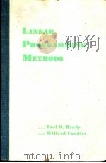 LINEAR PROGRAMMING METHODS PDF电子版封面 EARL O.HEADY WILFRED CANDLER