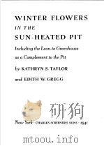 WINTER FLOWERS IN THE SUN-HEATED PIT（ PDF版）