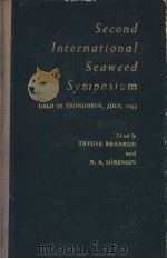 SECOND INTERNATIONAL SEAWEED SYMPOSIUM PDF电子版封面 TRYGVE BRAARUD & N.A.SORENSEN
