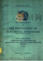 PROCEEDINGS LEE VOL 106 PART B SUPPLEMENT NO 15 PDF电子版封面