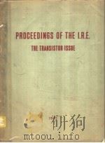 PROCEEDINGS OF THE I.R.E VOLUME 40 NUMBER 11 PDF电子版封面