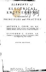 ELEMENTS OF ELECTRICAL NEGINEERING FIFTH EDITION PDF电子版封面 ARTHUR L.COOK CLIFFORD C.CARR