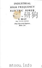 INDUSTRIAL HIGH FREQUENCY ELECTRIC POWER（ PDF版）