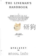 THE LINEMAN‘S HANDBOOK PDF电子版封面 EDWIN B.KURTZ