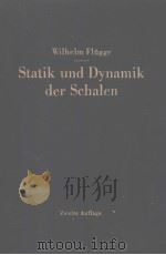 STATIK UND DYNAMIK DER SCHALEN PDF电子版封面