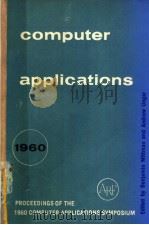 COMPUTER APPLICATIONS 1960 PDF电子版封面