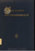 DAS TIEFZIEHBLECH PDF电子版封面