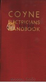 COYNE ELECTRICIANS HANDBOOK PDF电子版封面