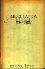 MODULATION THEORY PDF电子版封面 HAROLD S.BLACK