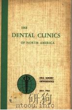 THE DENTAL CLINICS OF NORTH AMERICA PDF电子版封面