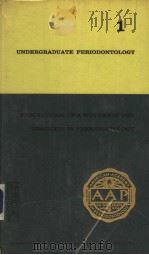 PROCEEDINGS OF A WORKSHOP FOR TEACHERS IN PERIODONTOLOGY 1959 PDF电子版封面