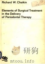 ELEMENTS OF SURGICAL TREATMENT IN THE DELIVERY OF PERIODONTAL THERAPY（ PDF版）