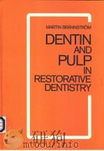DENTIN AND PULP IN RESTORATIVE DENTISTRY PDF电子版封面 0723407932 MARTIN BRANNSTROM