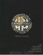 PROCEEDINGS OF THE 1990  INTERNATIONAL SYMPOSIUM ON MICROELECTRONICS（1990 PDF版）