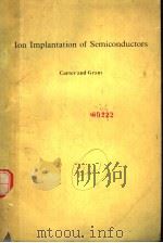 ION IMPLANTATION OF SEMICONDUCTORS（1976 PDF版）