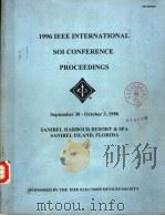 1996 IEEE INTERNATIONAL SOI CONFERENCE PROCEEDINGS（ PDF版）