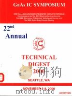 GAAS IC SYMPOSIUM 22ND ANNUAL TECHNICAL DIGEST 2000（ PDF版）